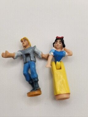 Vintage Snow White And Captain John Smith Polly Pocket Figures Replacements